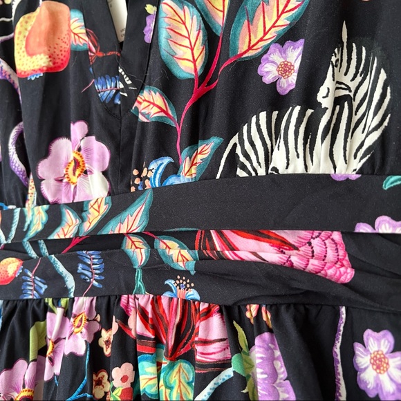 NWT Anthropologie Maeve Floral Mini Dress - Picture 6 of 13